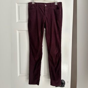 Ann Taylor Loft Modern Skinny Corduroy Pants
